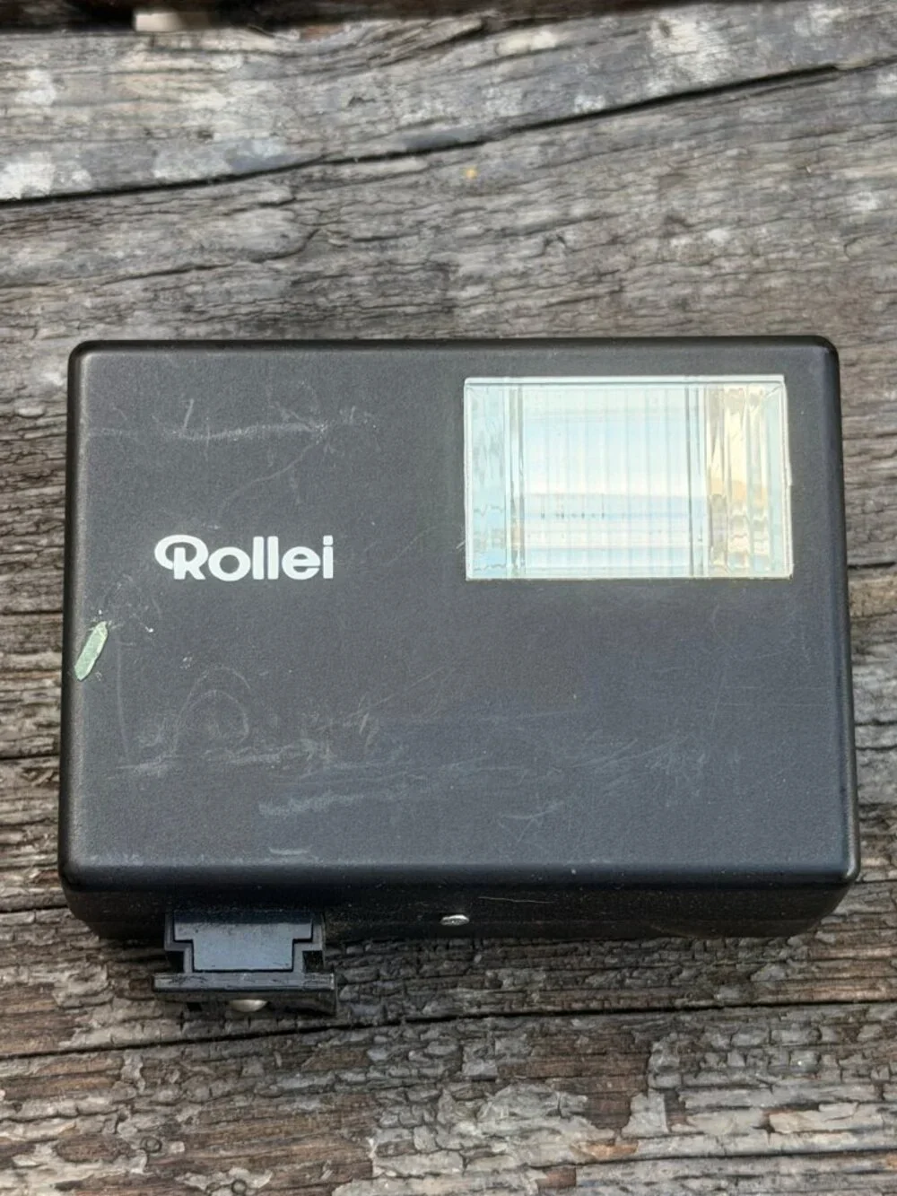 Vintage Rollei B35 Black Carl Zeiss Film Camera Lot Plus Flash in Case UNTESTED